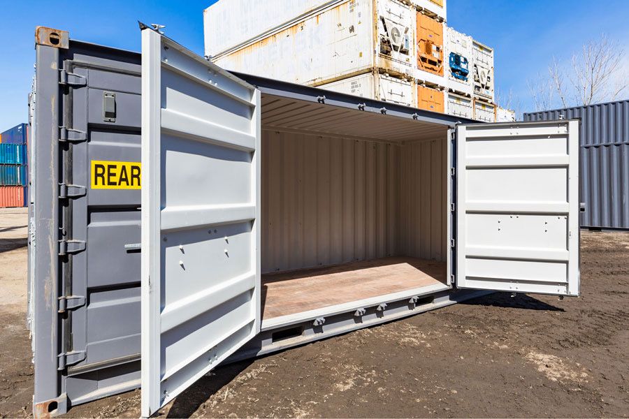CONTAINER MARITIME 20 PIED OPEN SIDE – Image 10