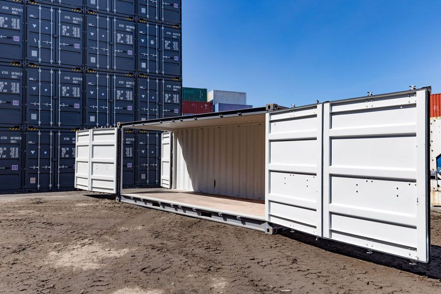 CONTAINER MARITIME 20 PIED OPEN SIDE – Image 11