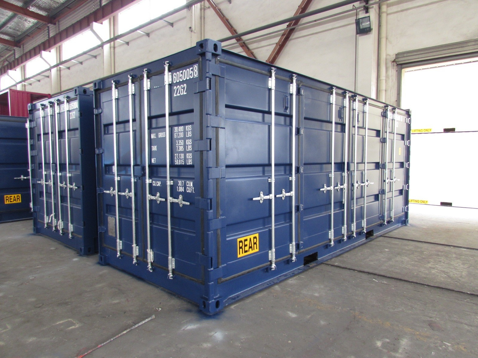 CONTAINER MARITIME 20 PIED OPEN SIDE – Image 12