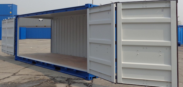 CONTAINER MARITIME 20 PIED OPEN SIDE – Image 13