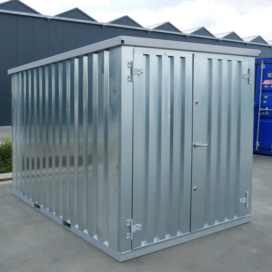 Conteneur Démontable 5 X 2 Mètres – Avec Double Porte Sur Le Côté 2 Mètres (Petit Côté) – Image 2