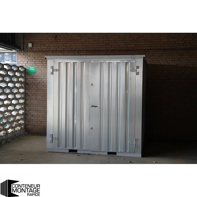 Conteneur Démontable 2 X 2 Mètres – Avec Double Porte – Image 2