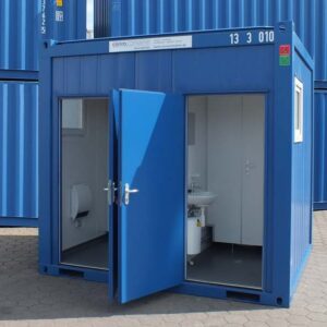 10‘ Damen / Herren-WC-Container