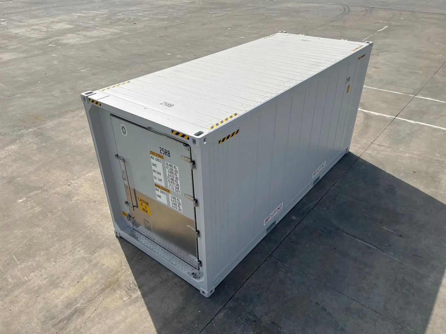 20′ High Cube Reefer Container mit versenkter Butcher-Tür – Image 6