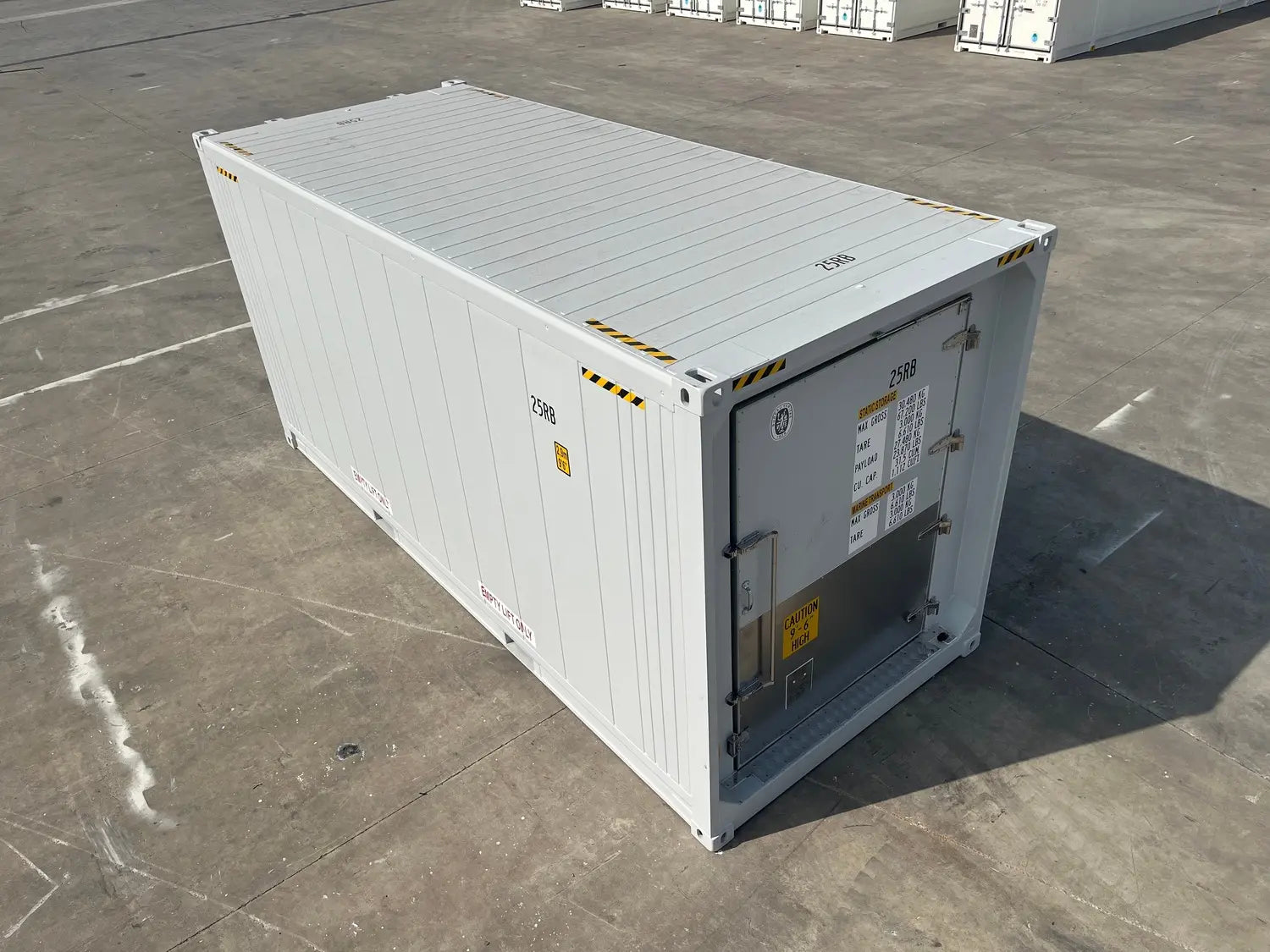 20′ High Cube Reefer Container mit versenkter Butcher-Tür – Image 5