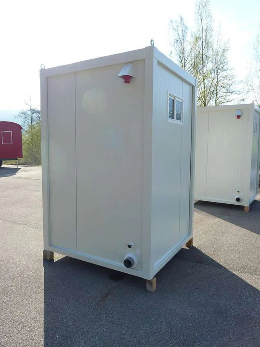 Mini Sanitärcontainer Toilette – kompakte WC-Kabine mit Waschbecken – Image 3