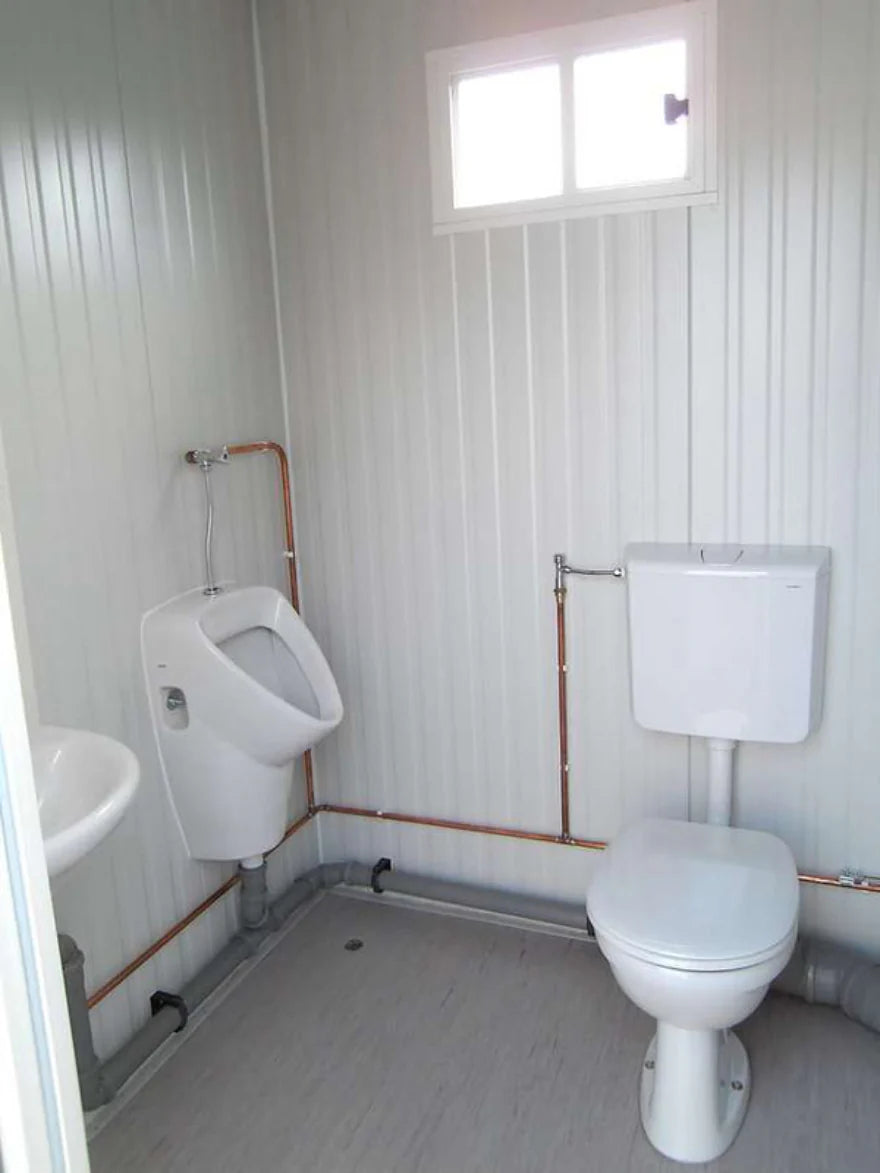 Mini Sanitärcontainer Toilette – kompakte WC-Kabine mit Waschbecken – Image 6