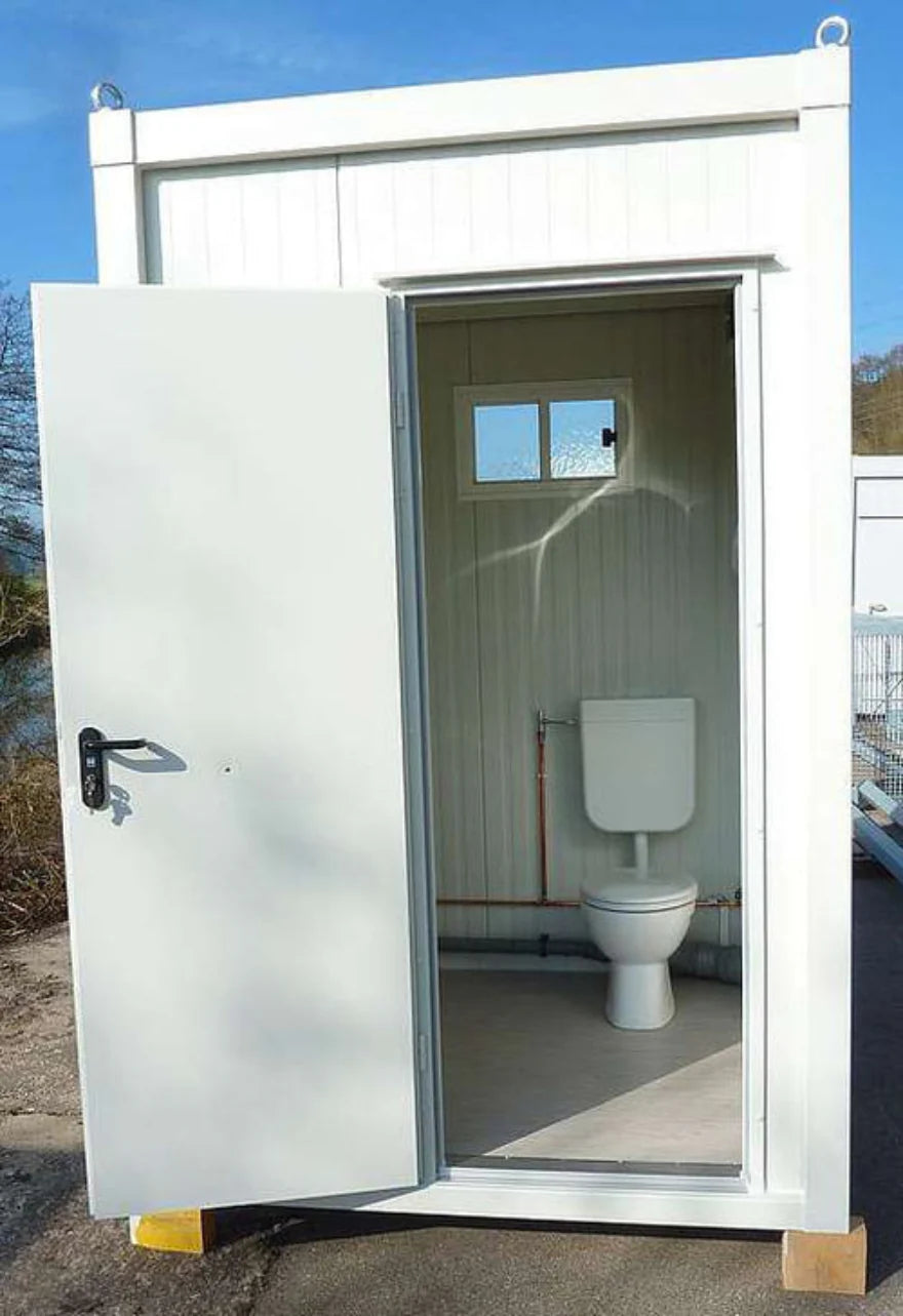 Mini Sanitärcontainer Toilette – kompakte WC-Kabine mit Waschbecken – Image 2