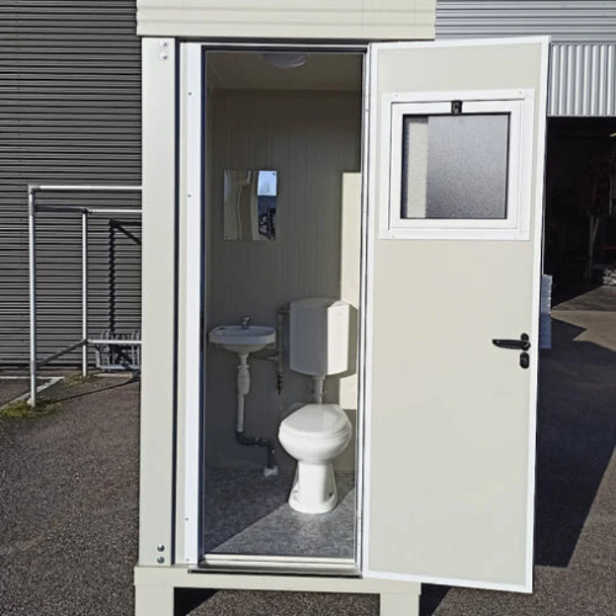 Sanitärcontainer S1 mit WC und Waschbecken – kompakte Sanitärkabine für 1 Person – Image 2