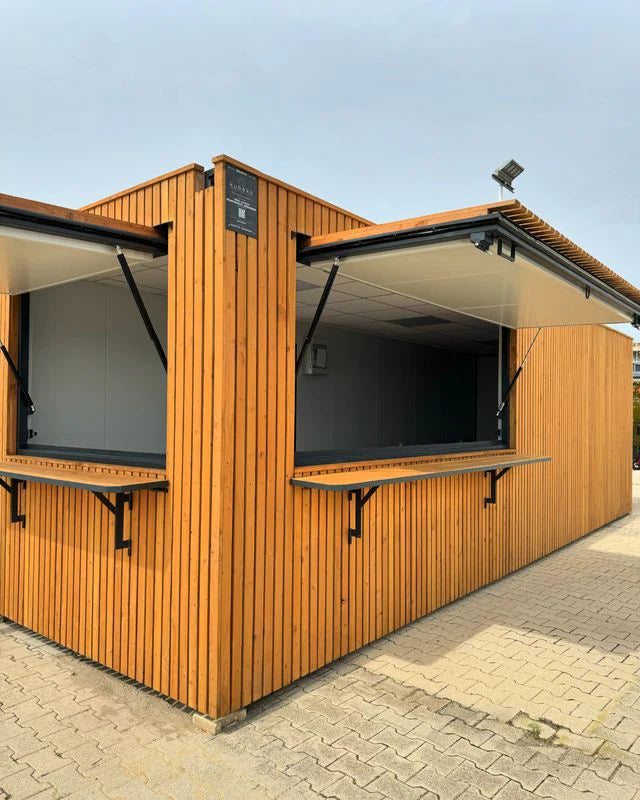 40-Fuß Ladencontainer – Imbissstand / Büro / Kiosk – Image 2