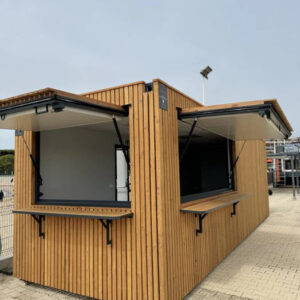 40-Fuß Ladencontainer – Imbissstand / Büro / Kiosk