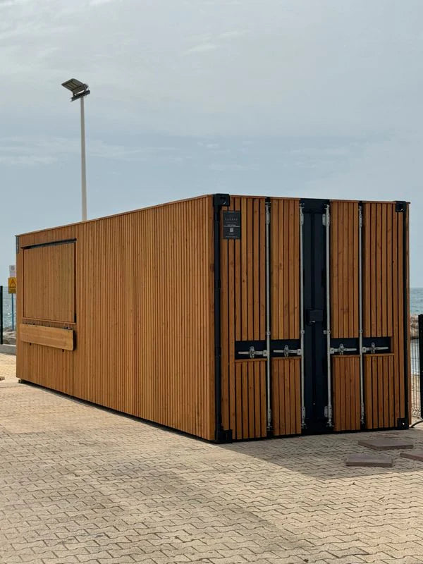 40-Fuß Ladencontainer – Imbissstand / Büro / Kiosk – Image 3